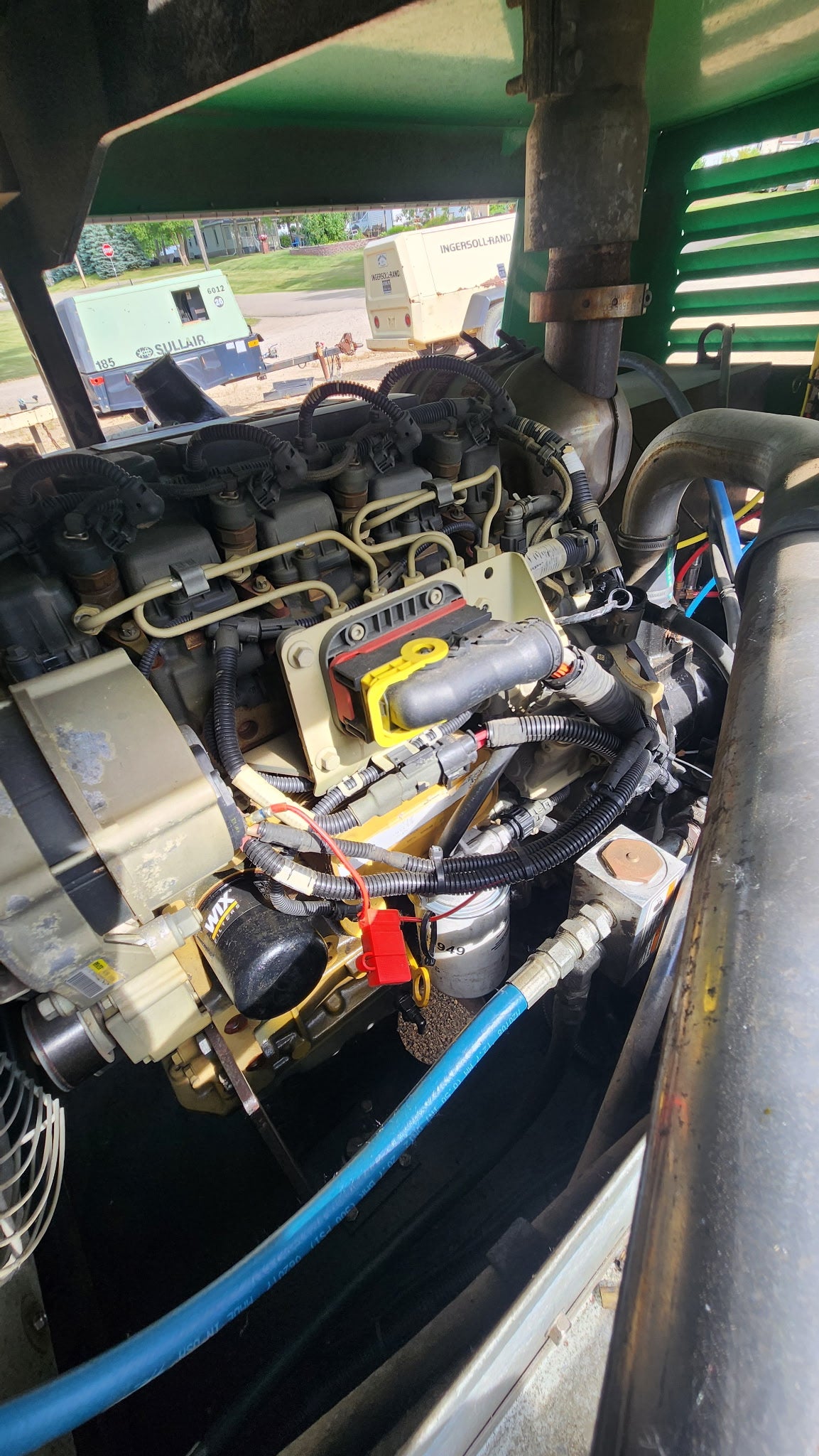 Sullivan 185 CFM Air Compressor- used