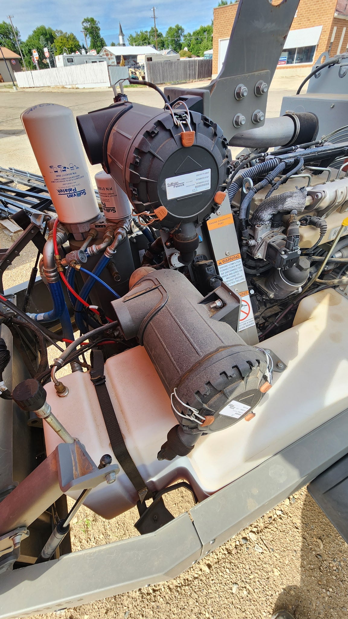 Sullivan 185 CFM Air Compressor - used