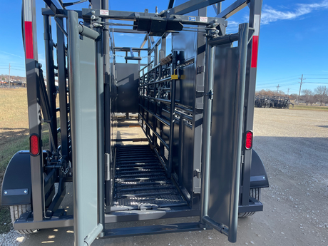 Rawhide Head Gate on trailer