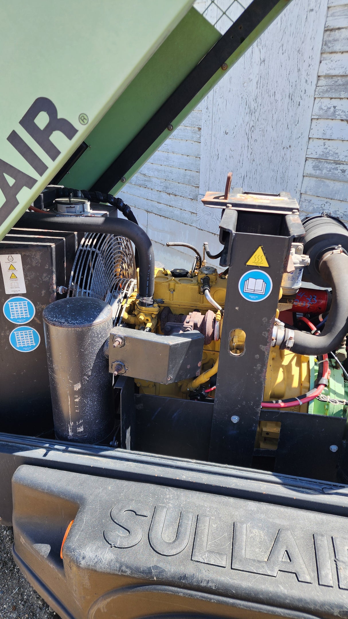 Sullair 185 CFM Used Air Compressor