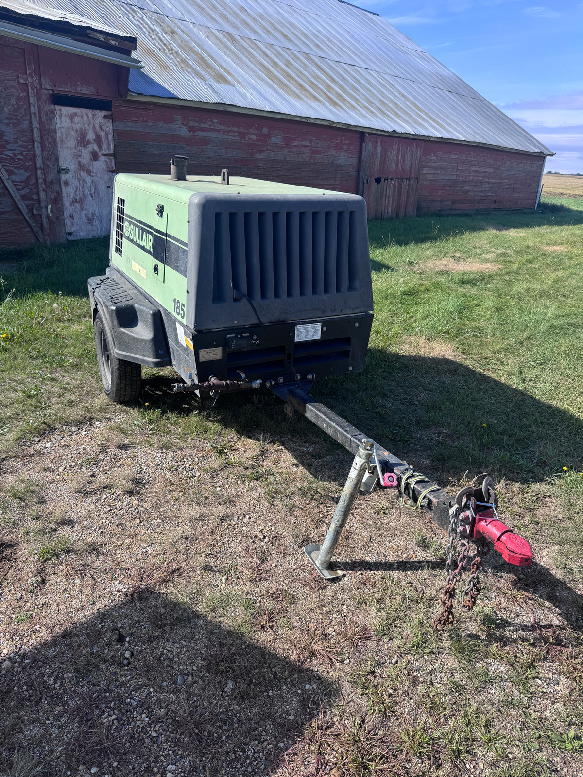 Sullair 185 CFM Air Compressor - Used 2018