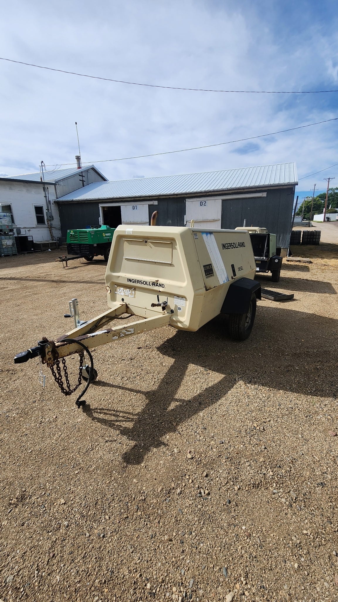 Ingersol 185 CFM Air Compressor- used