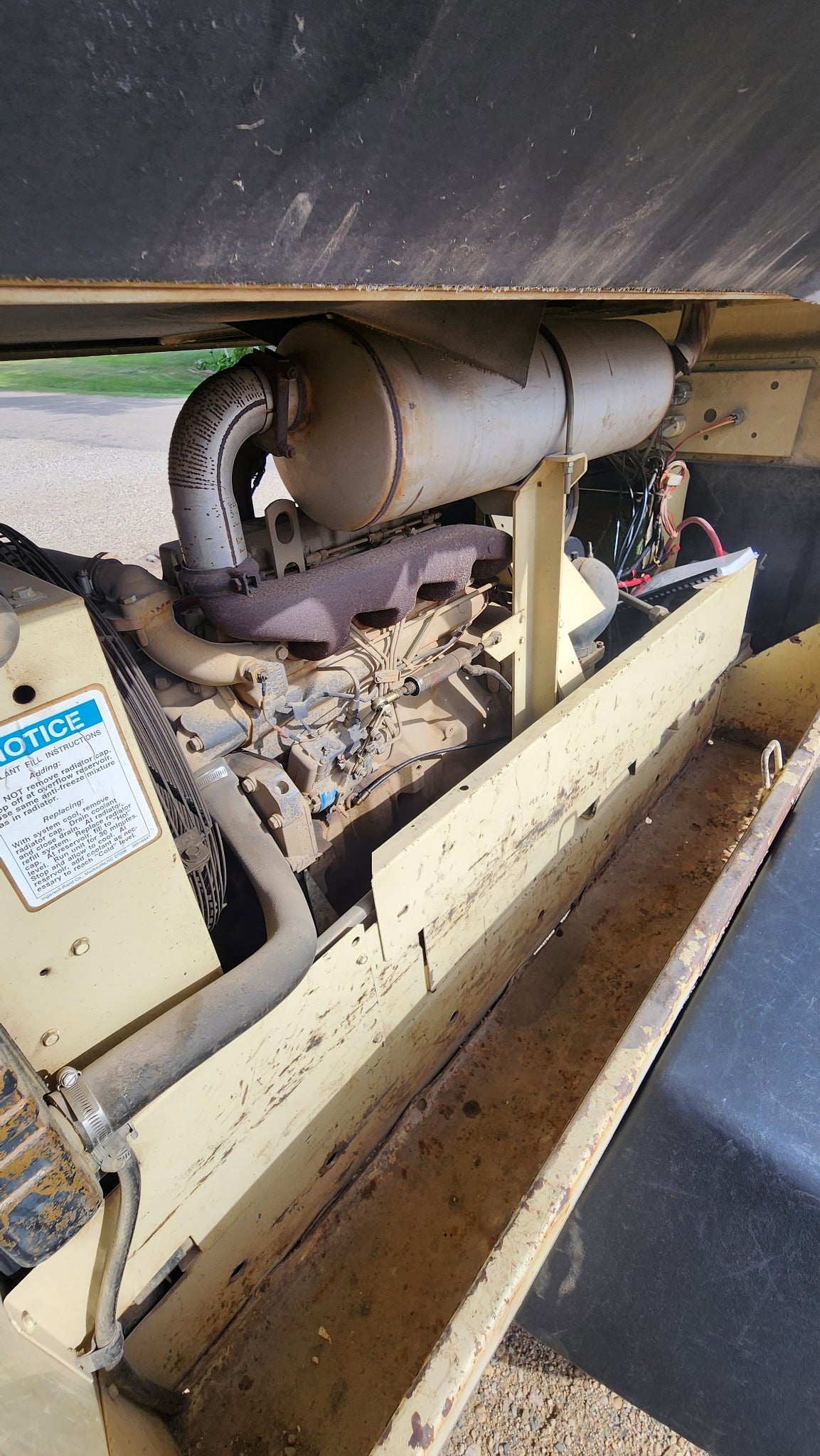 Ingersol 185 CFM Air Compressor- used