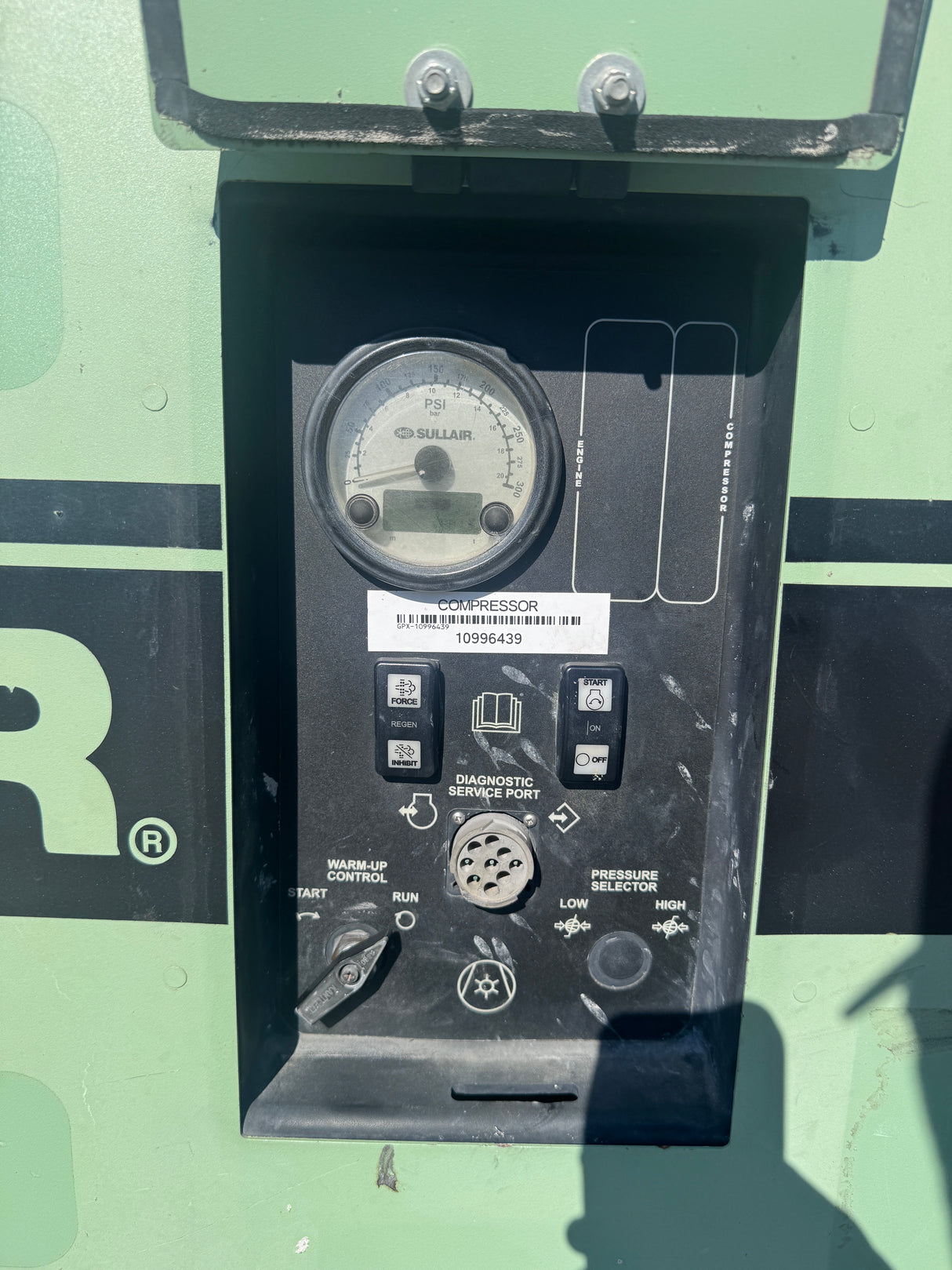 Sullair 185 CFM Air Compressor - Used 2018