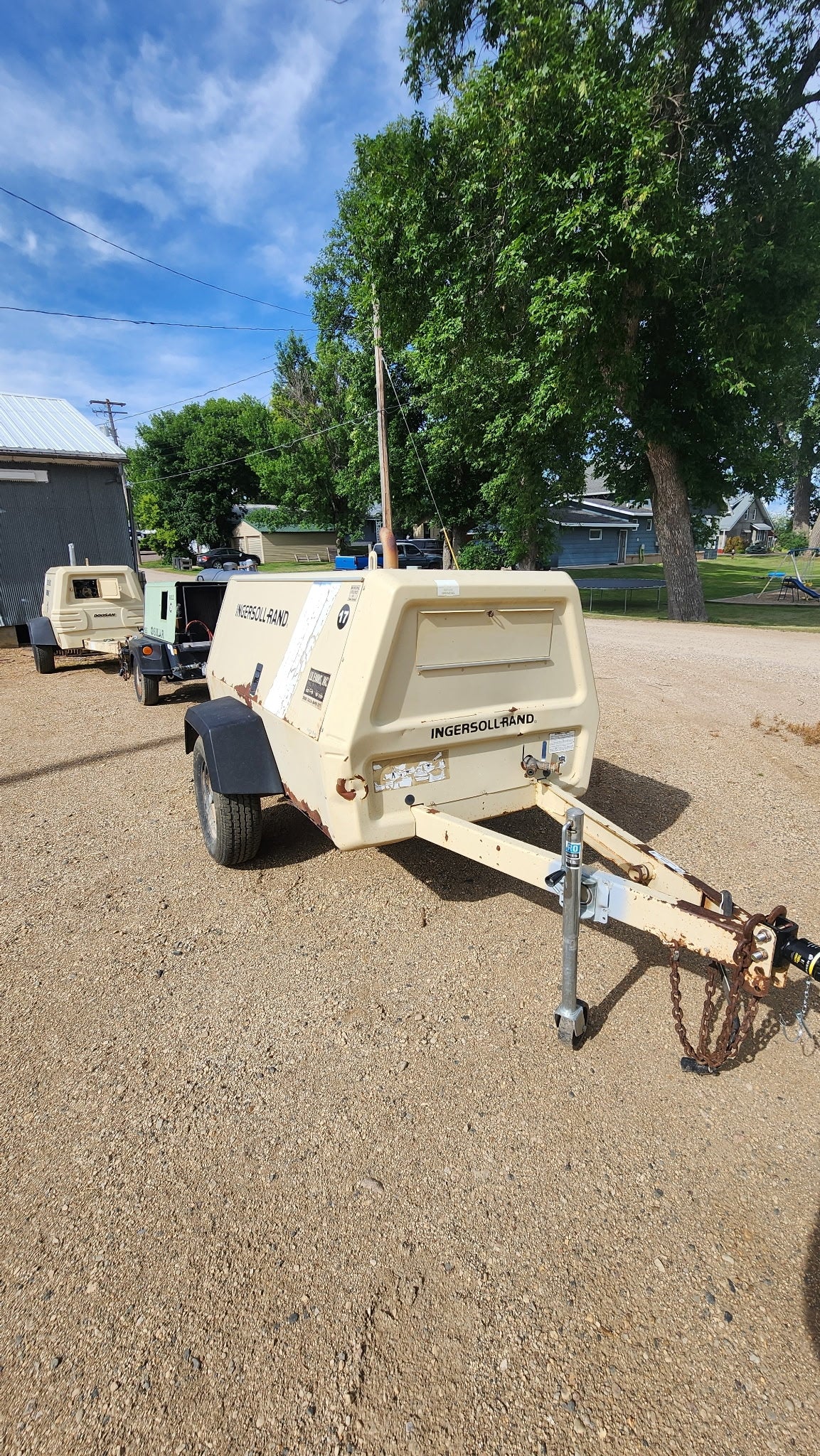 Ingersol 185 CFM Air Compressor- used