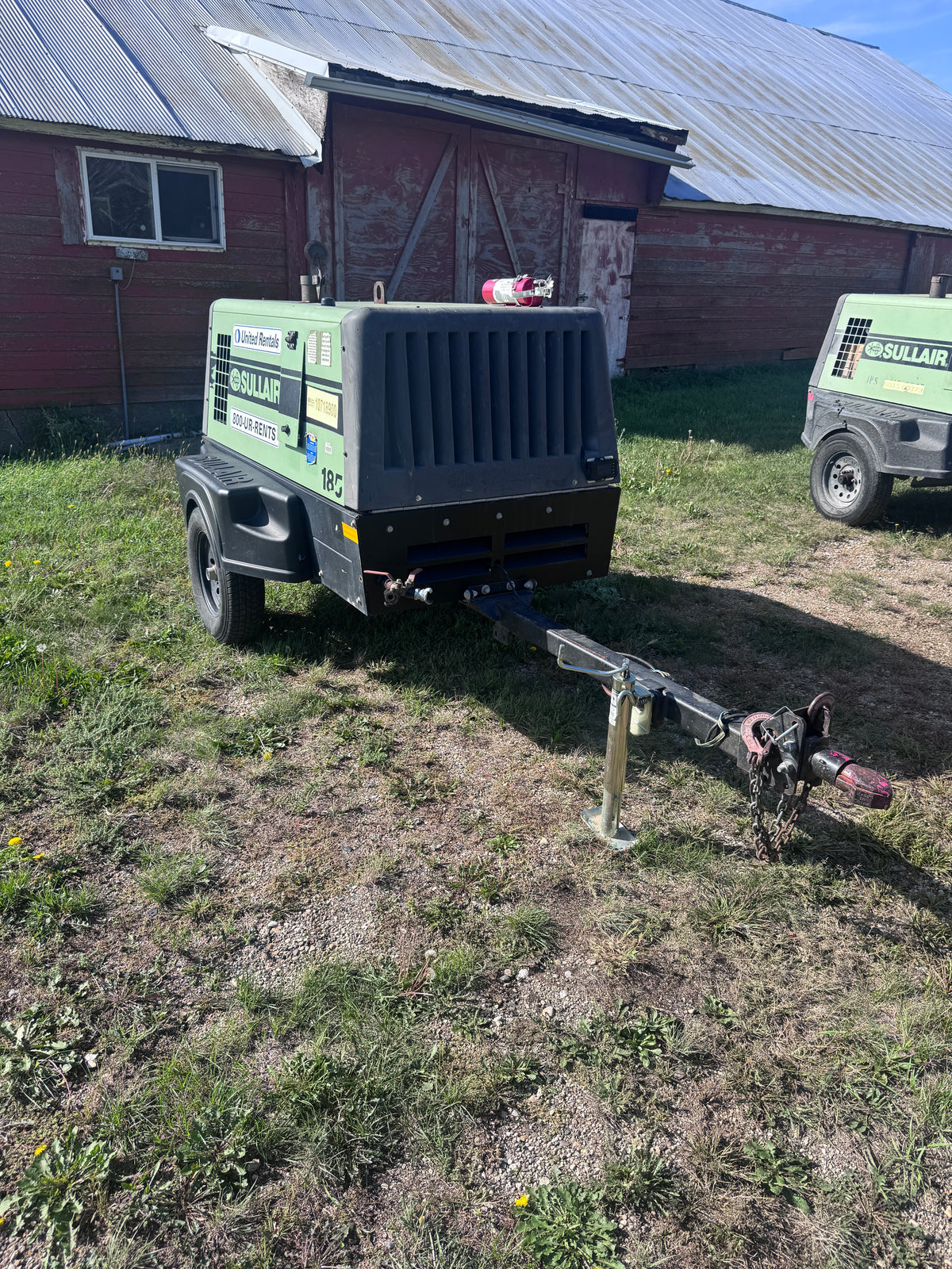Sullair 185 CFM Air Compressor - Used 2018