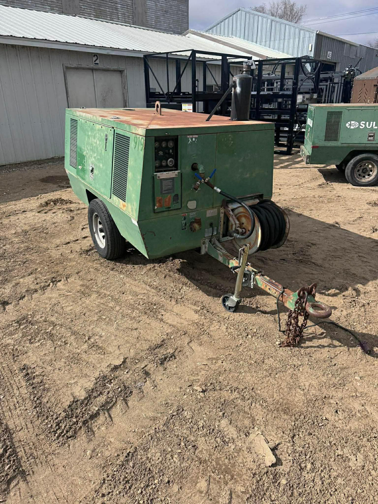 Sullair 185 CFM Air Compressor- used