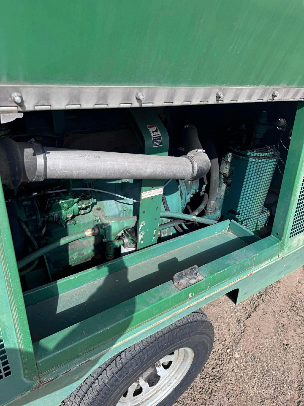 Sullair 185 CFM Air Compressor- used