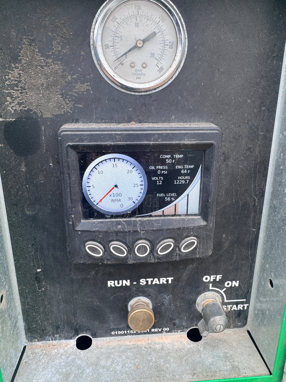 Sullivan 185 CFM Air Compressor- used