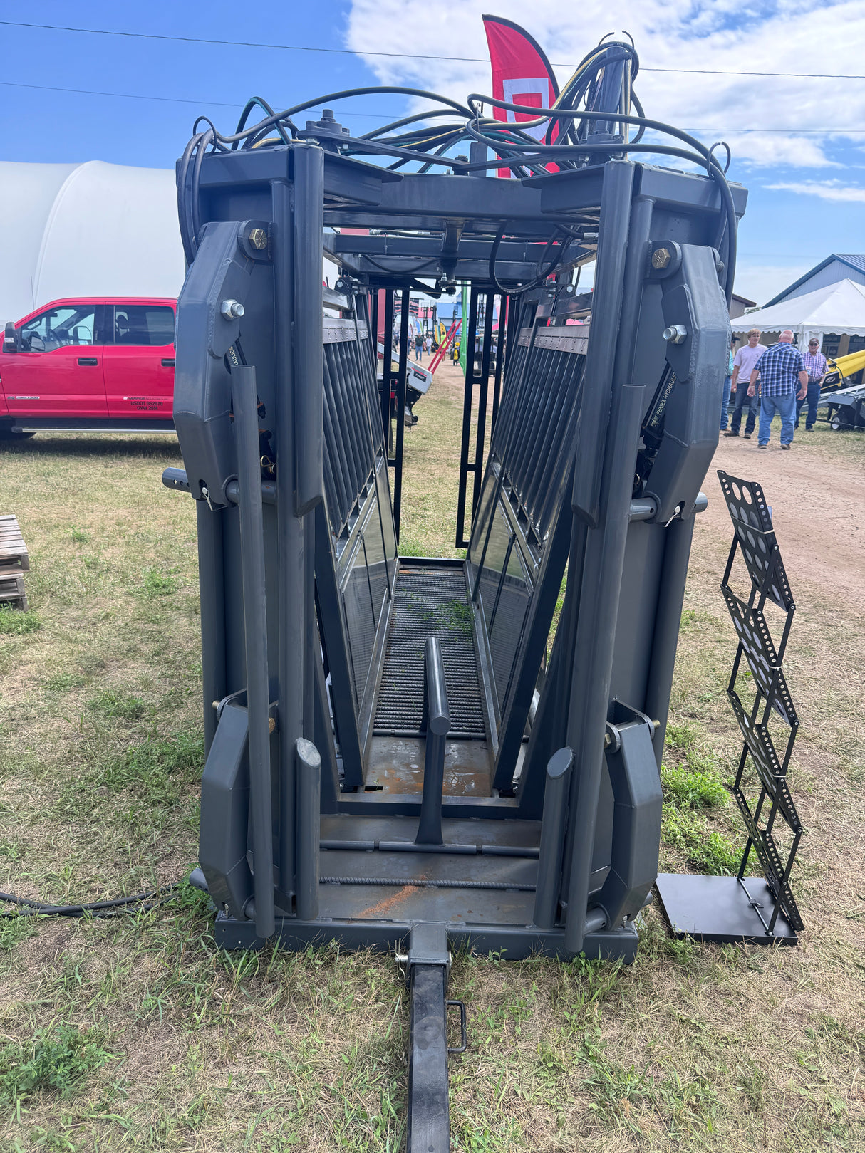 Heavy Duty Palco Hydraulic Chute