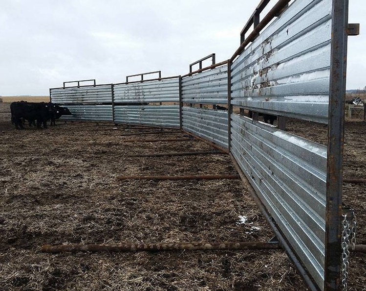 C & W Welding Windbreak