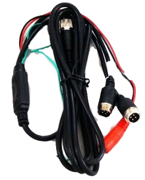 Vision Works 7" Monitor cable wrapped up