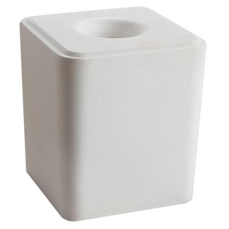 White Salt Block