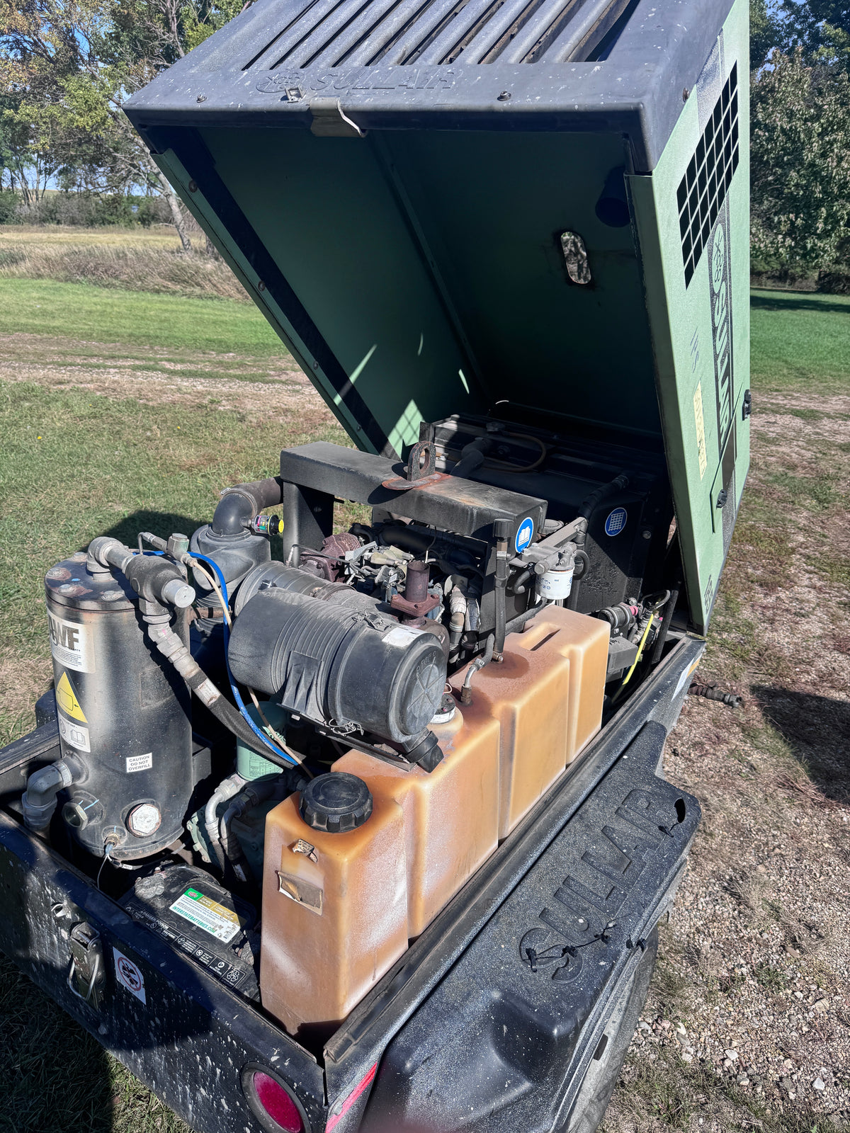 Sullair 185 CFM Air Compressor - Used 2018