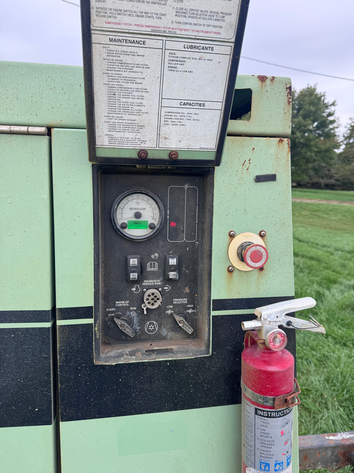 Sullair 400 CFM Air Compressor - Used 2018