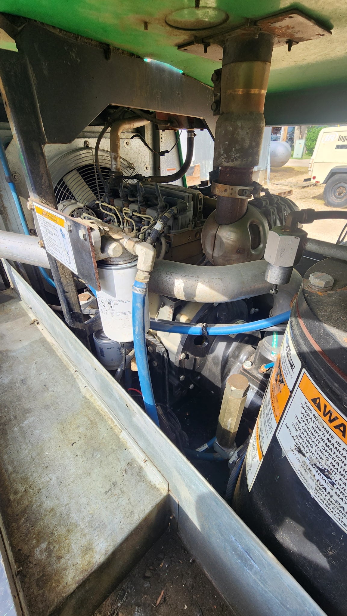 Sullivan 185 CFM Air Compressor- used