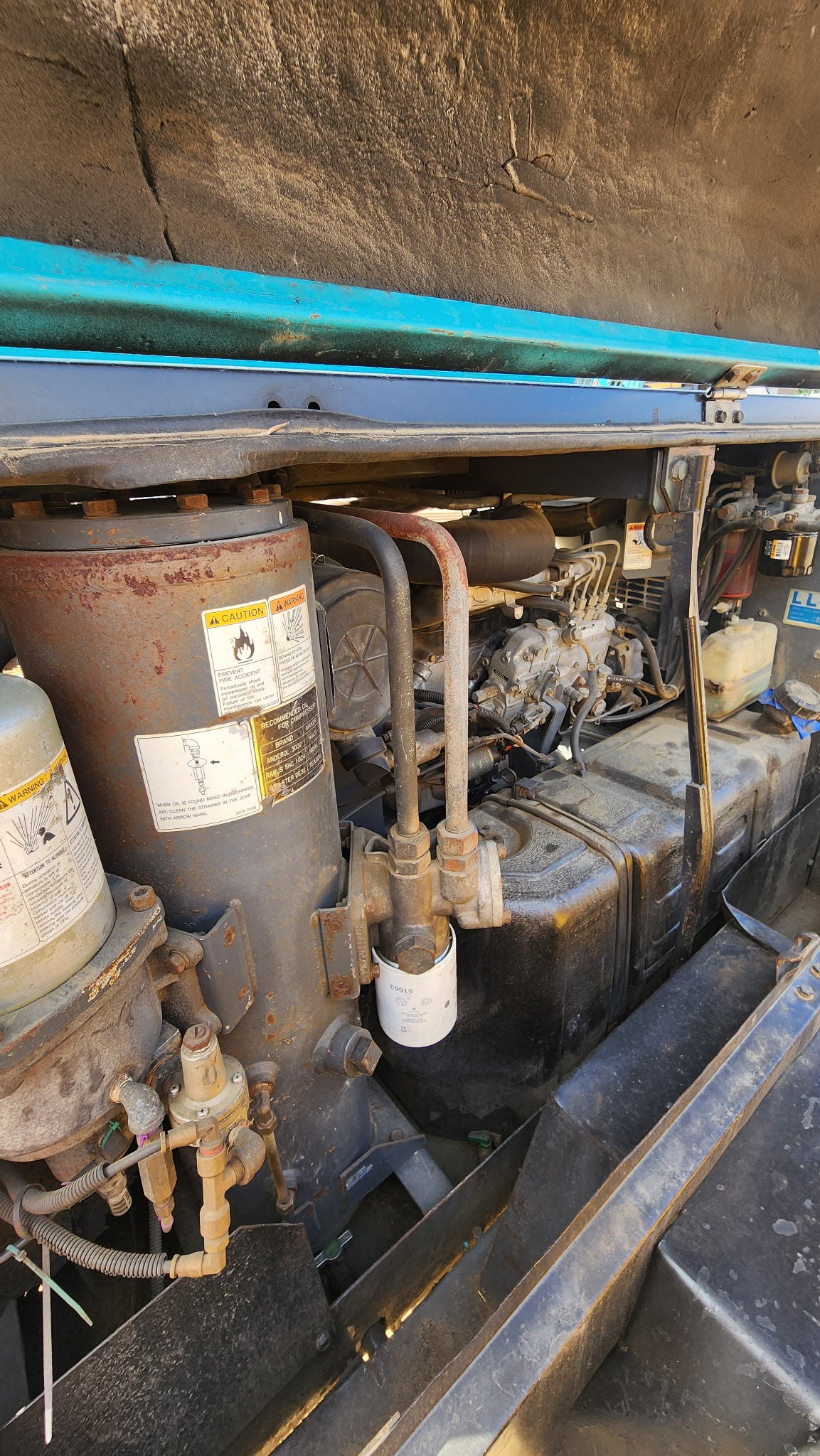 Airman 185 CFM Air Compressor - used