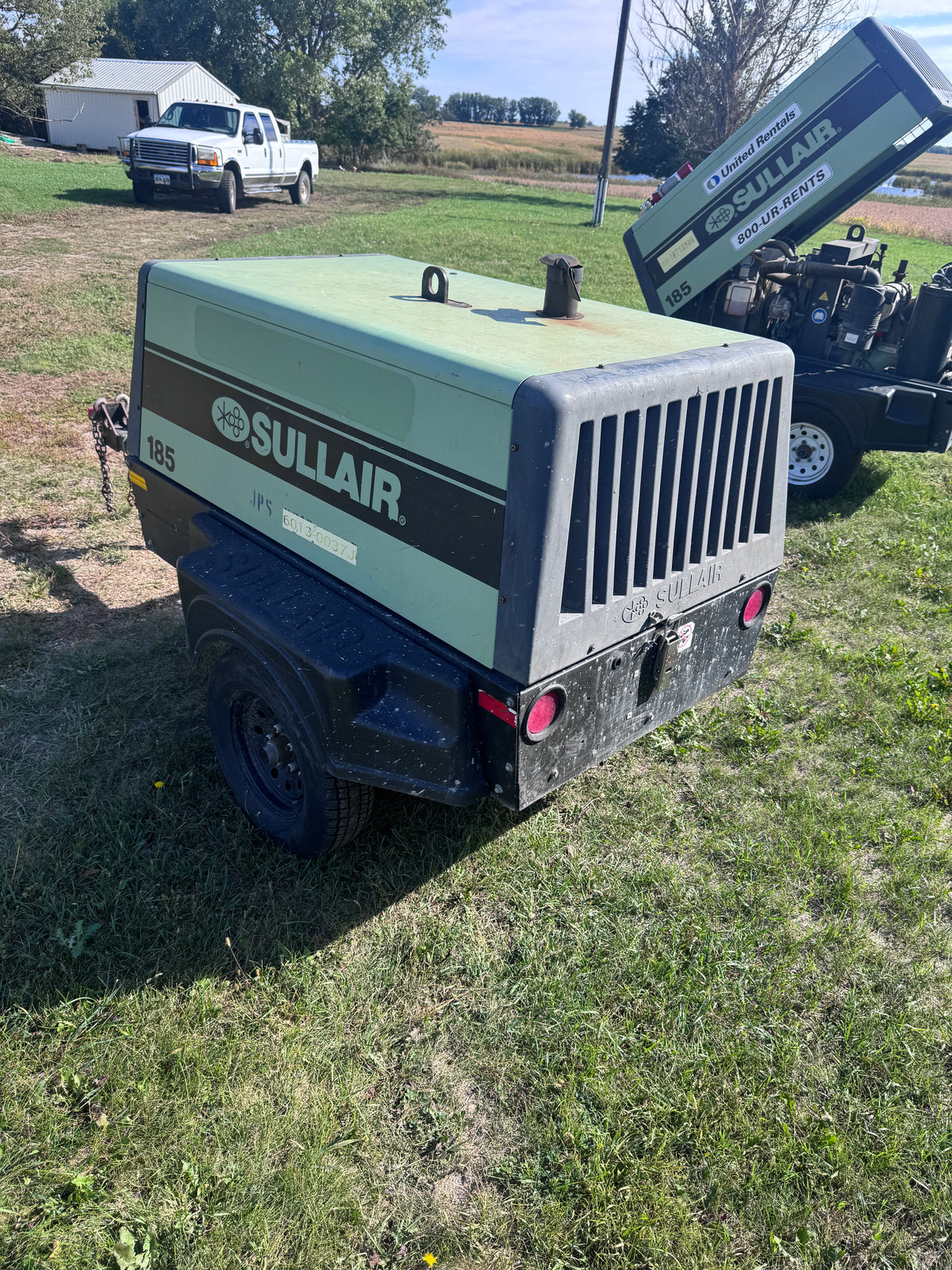 Sullair 185 CFM Air Compressor - Used 2018
