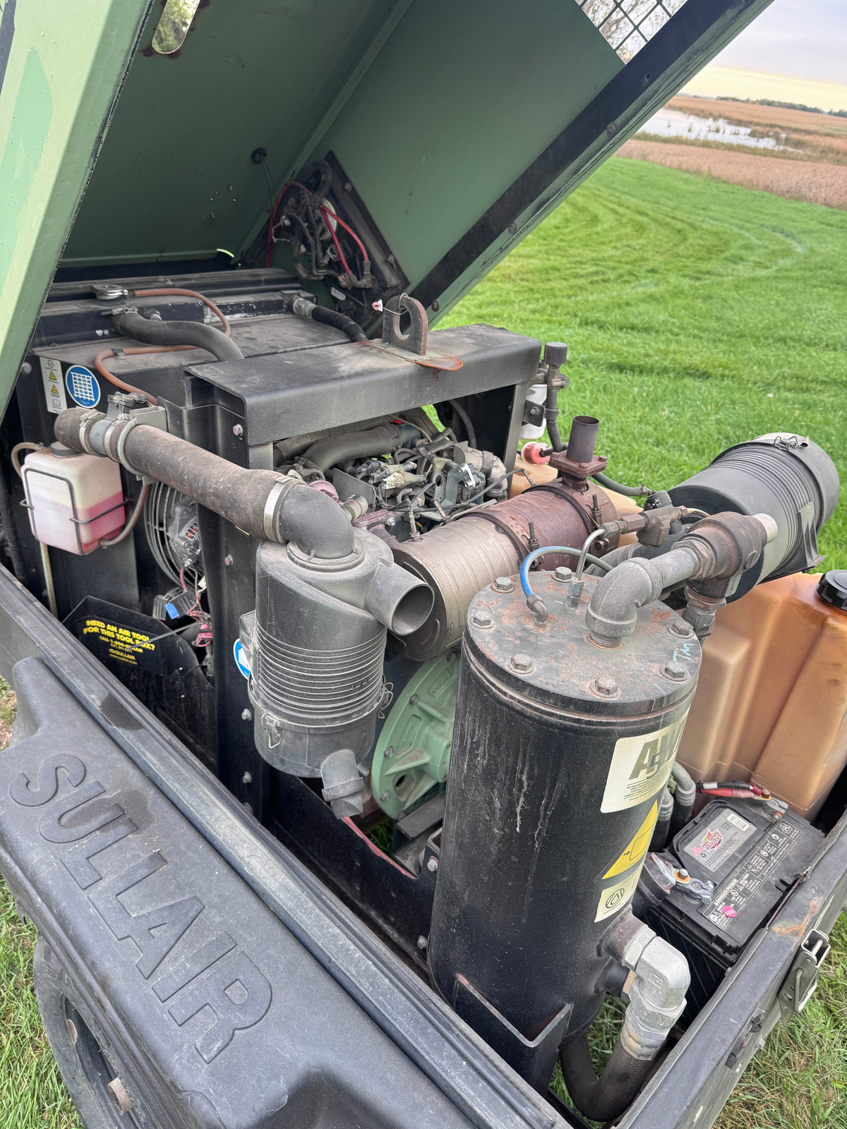 Sullair 185 CFM Air Compressor - Used 2018