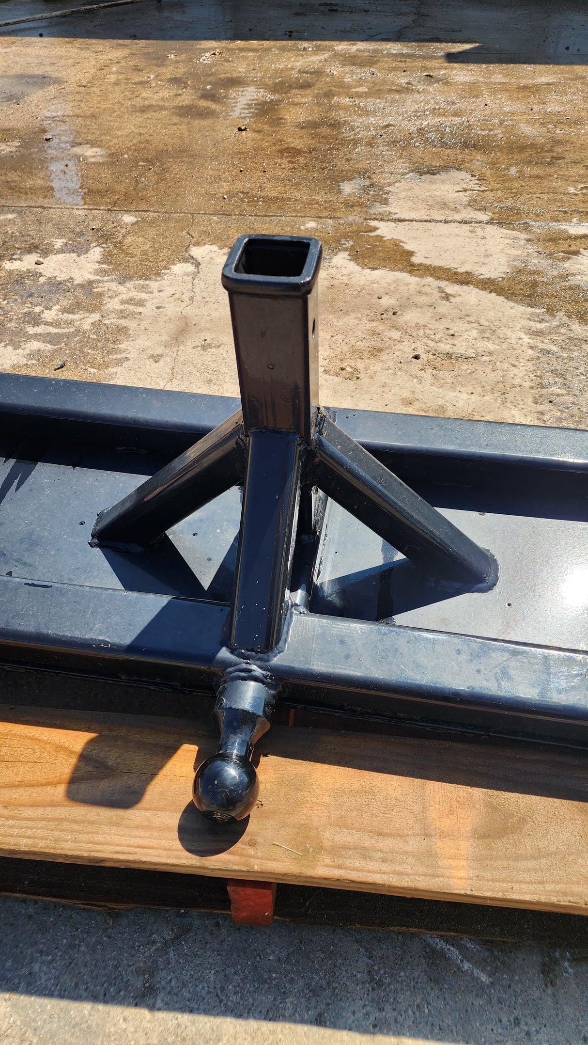Skid Steer Hitch Plate