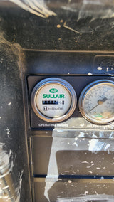 Sullair 185 CFM Air Compressor Stationary - used