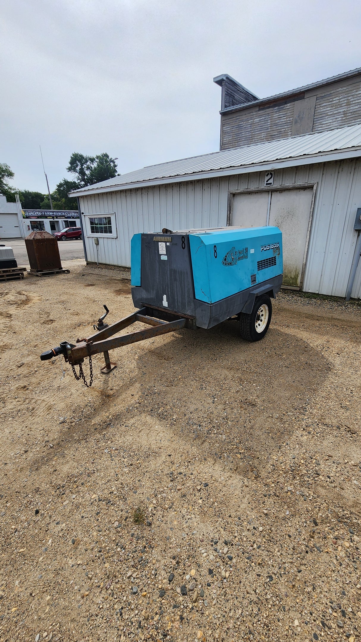 Airman 185 CFM Air Compressor - used
