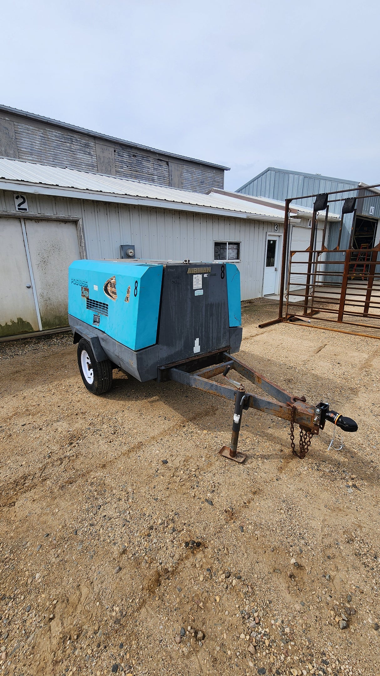 Airman 185 CFM Air Compressor - used