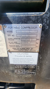 Allmand 185 CFM Air Compressor - used