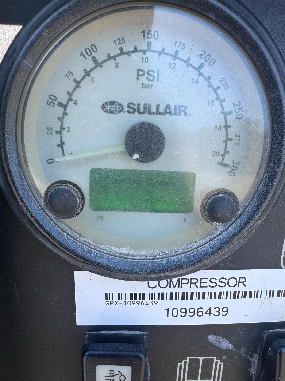Sullair 185 CFM Air Compressor - Used 2018