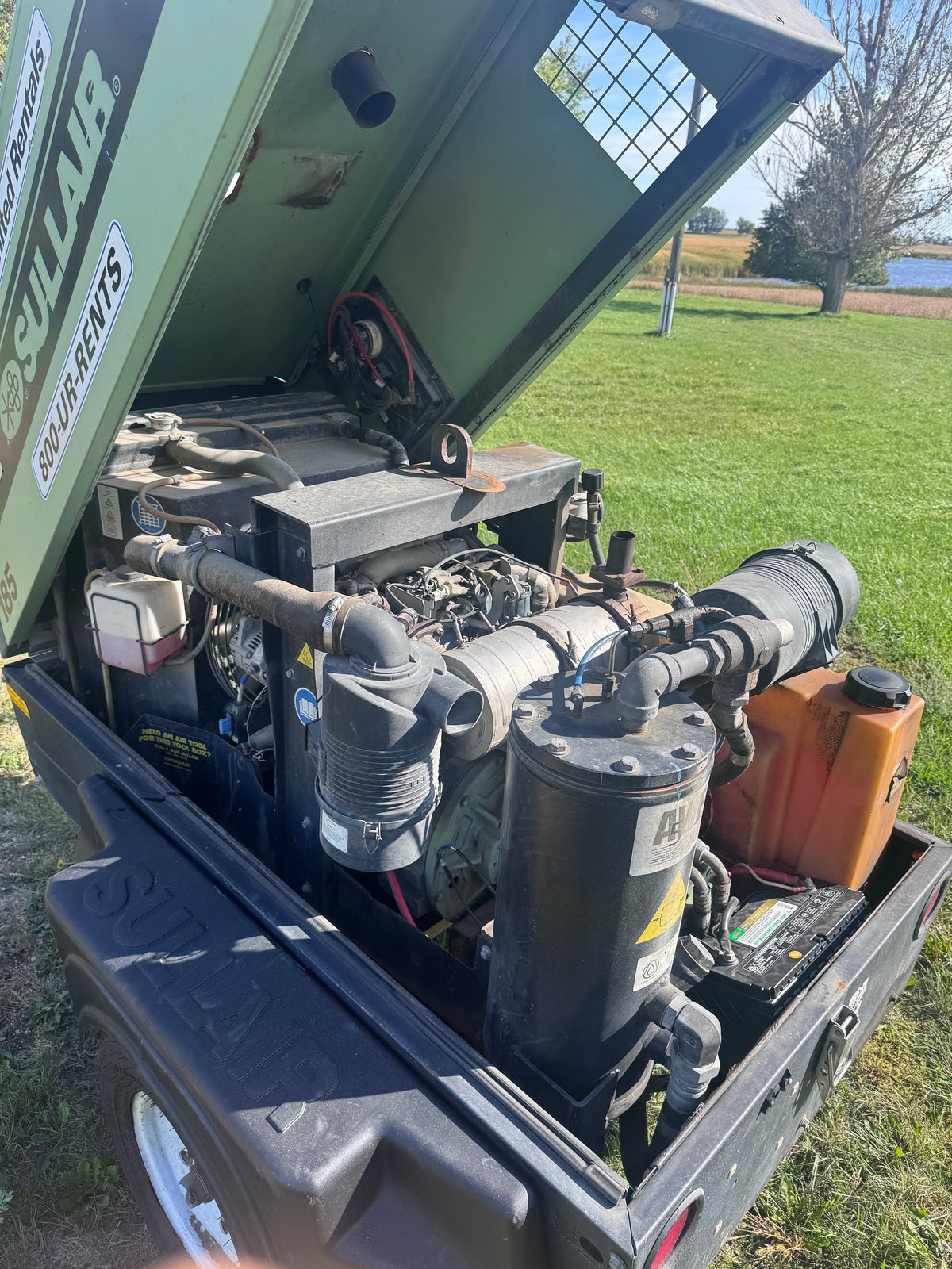 Sullair 185 CFM Air Compressor - Used 2018