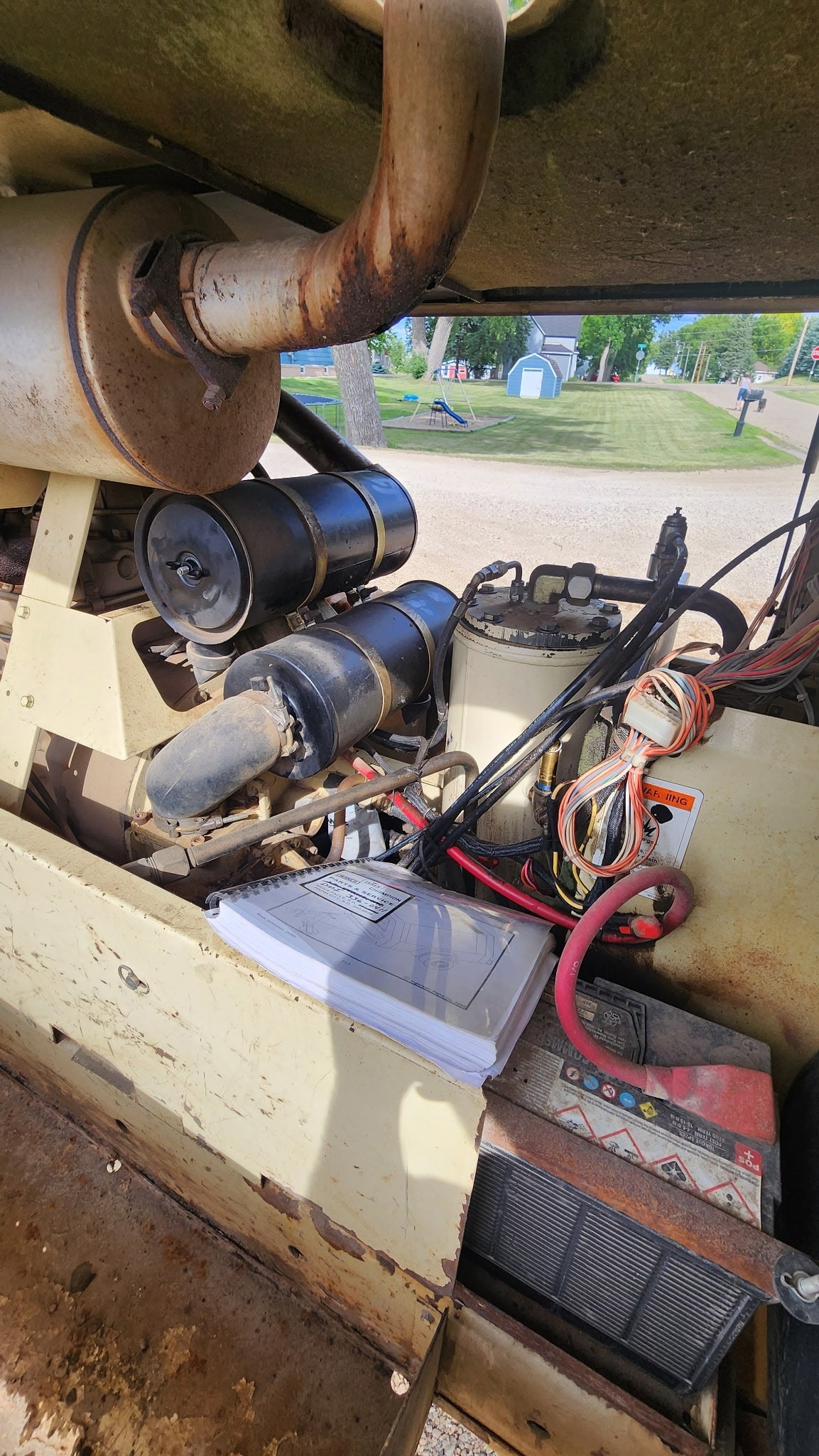 Ingersol 185 CFM Air Compressor- used