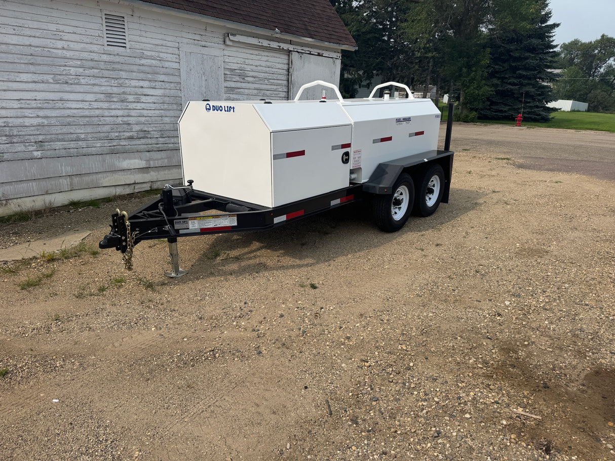 750 Gallon Diesel Tank Duo Lift Fuel Trailer