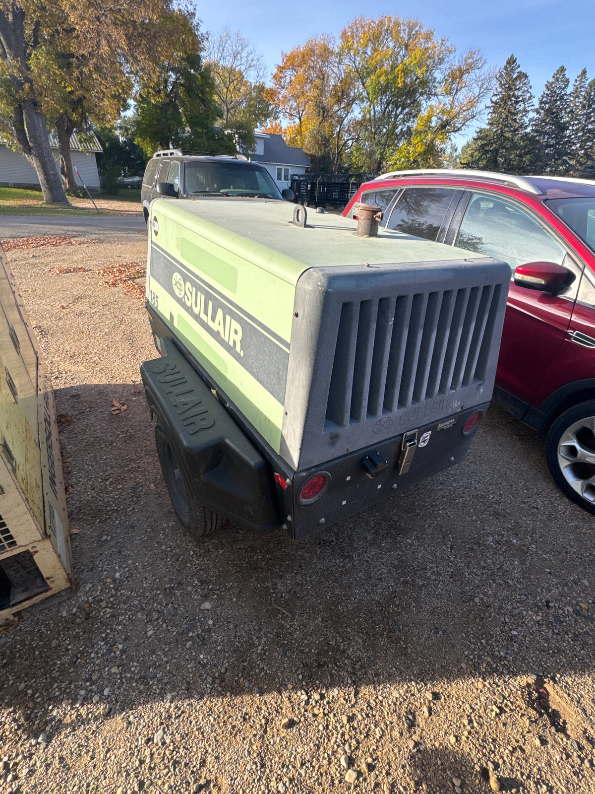 Sullair 185 CFM Air Compressor - Used 2018 w/ reel