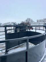 Palco Portable Hydraulic Tub, Alley & Chute System