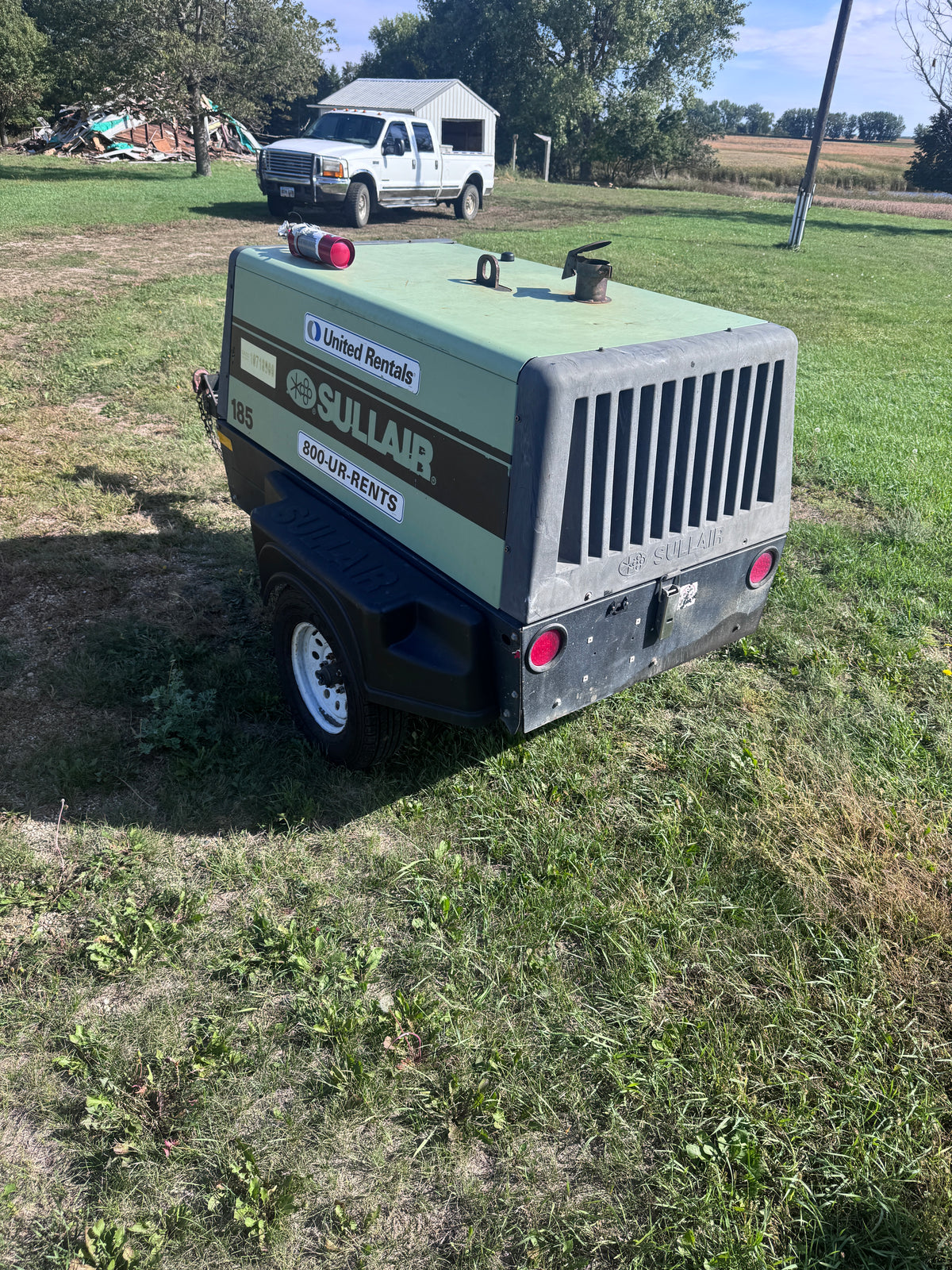Sullair 185 CFM Air Compressor - Used 2018