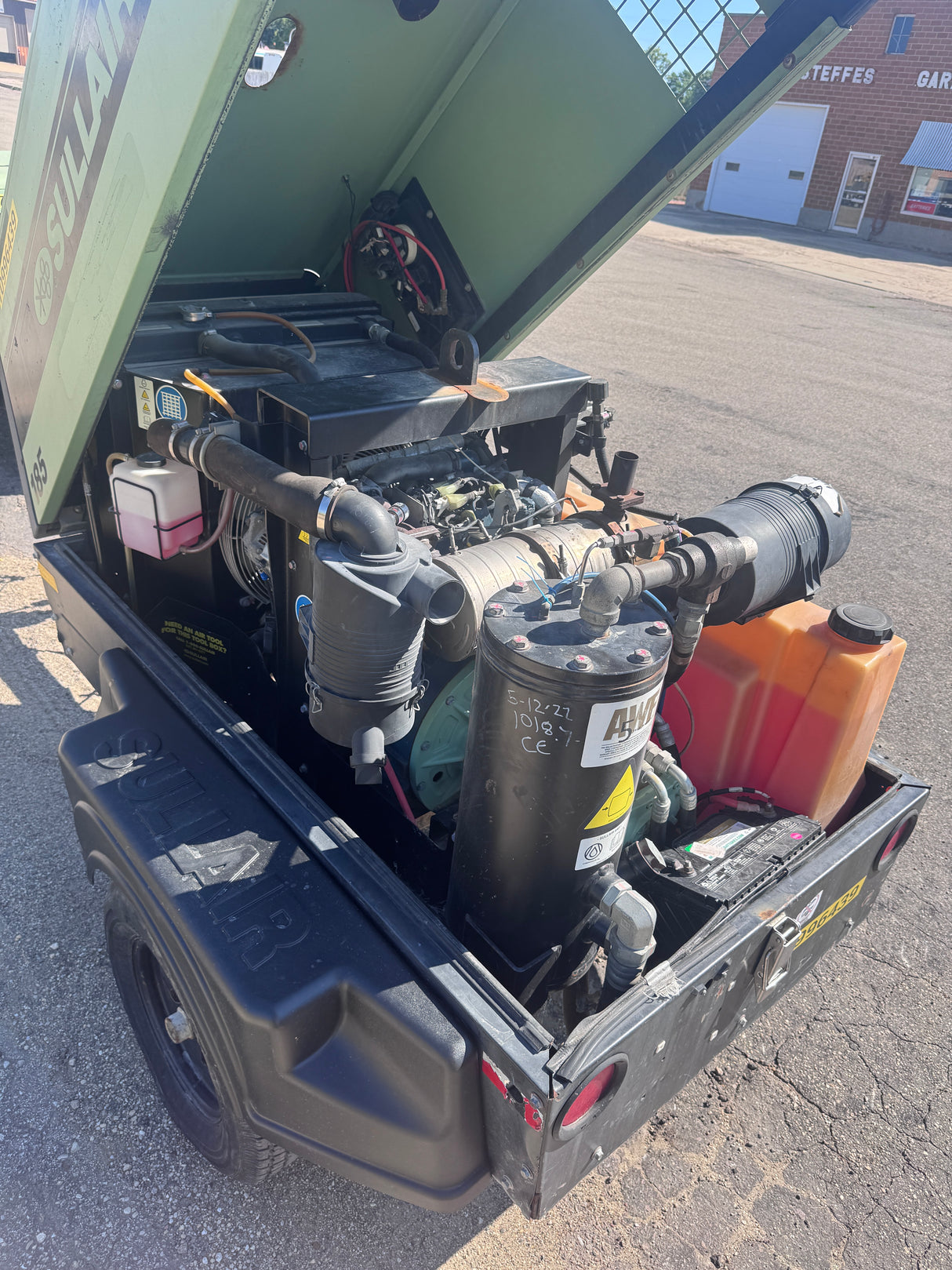 Sullair 185 CFM Air Compressor - Used 2018