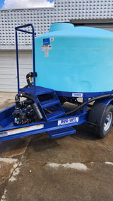 Duo-Lift 1300 gallon cone bottom tank trailer