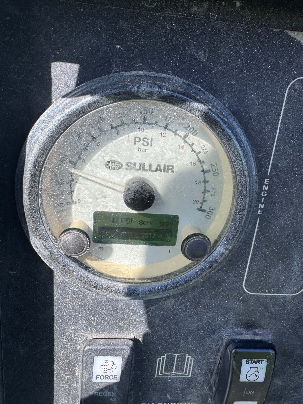 Sullair 185 CFM Air Compressor - Used 2018
