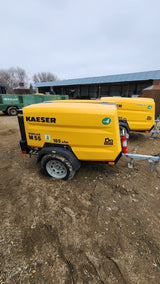 Kaeser 185 CFM Portable Air Compressor- used