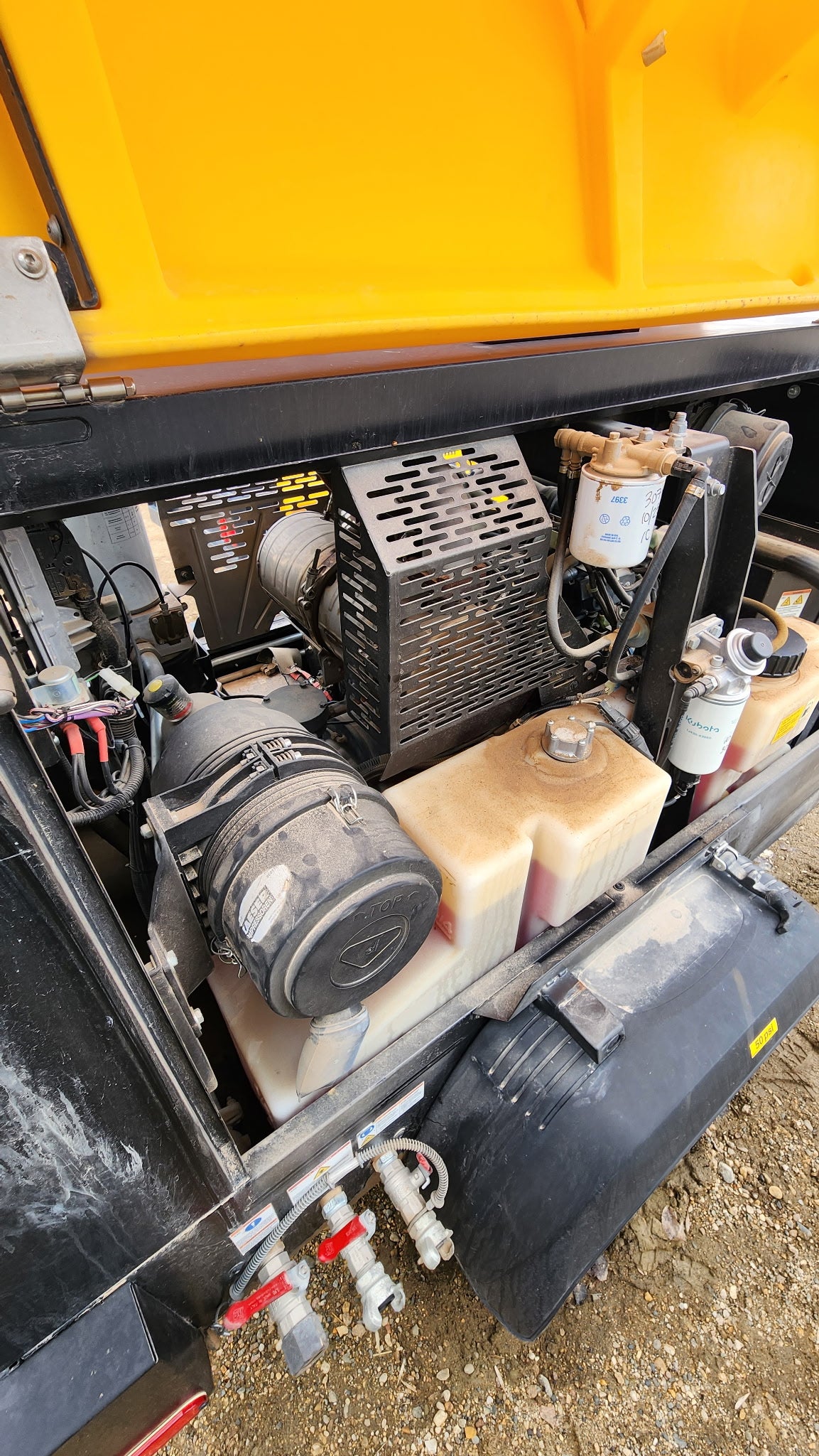 Kaeser 185 CFM Portable Air Compressor- used