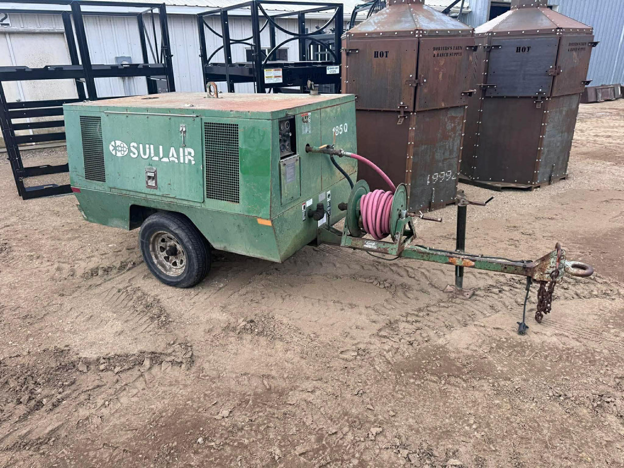 Sullair 185 CFM Air Compressor- used