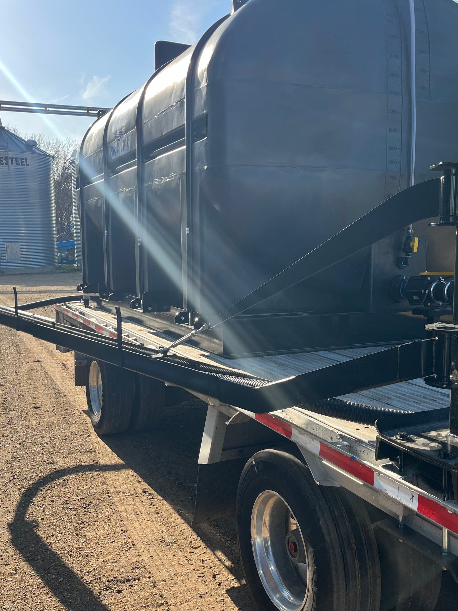 Custom Semi Spray Trailer