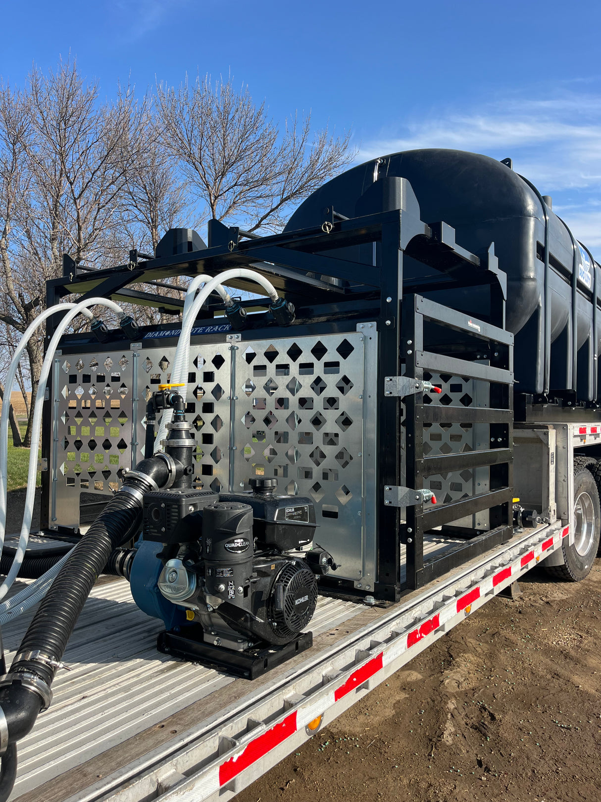 Custom Semi Spray Trailer
