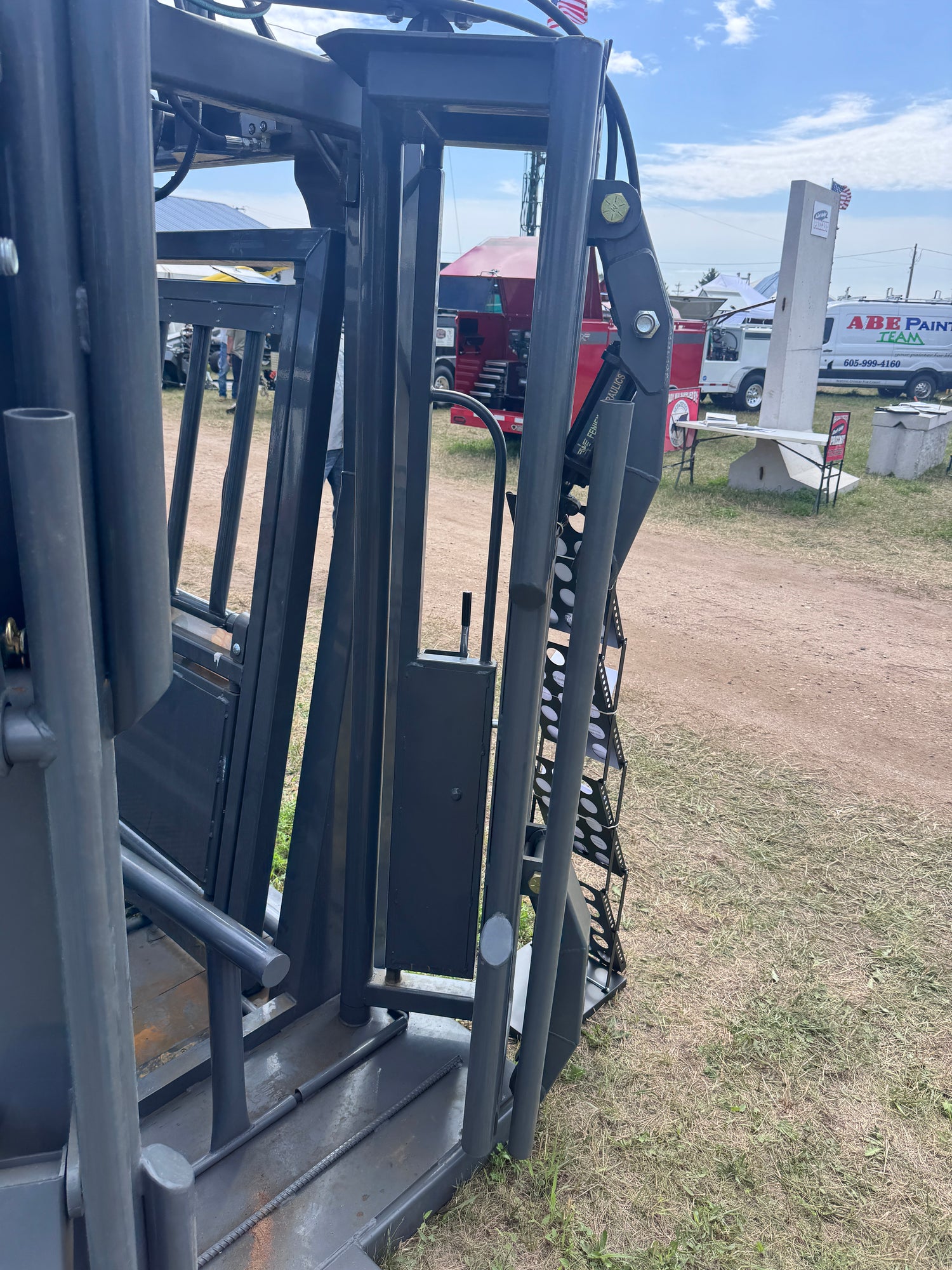 Heavy Duty Palco Hydraulic Chute