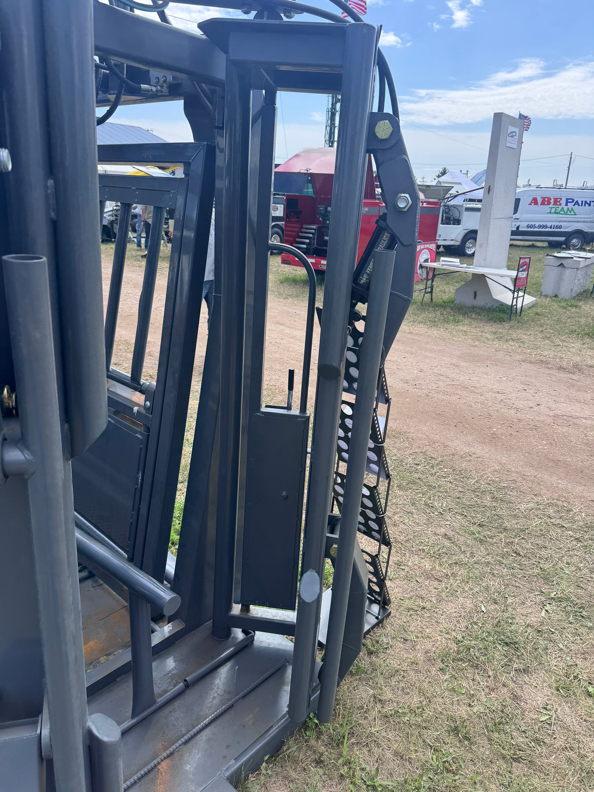 Heavy Duty Palco Hydraulic Chute