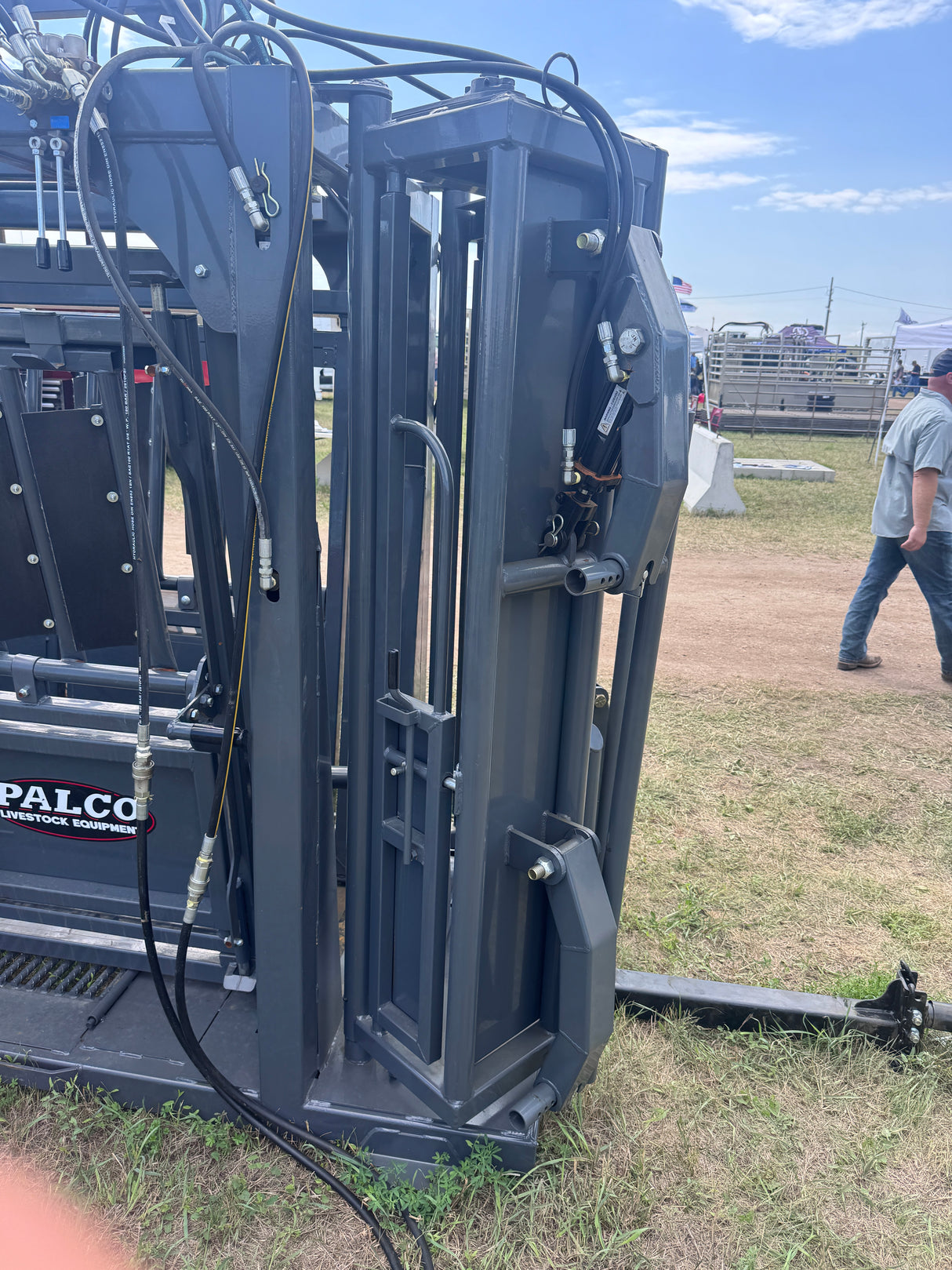 Heavy Duty Palco Hydraulic Chute