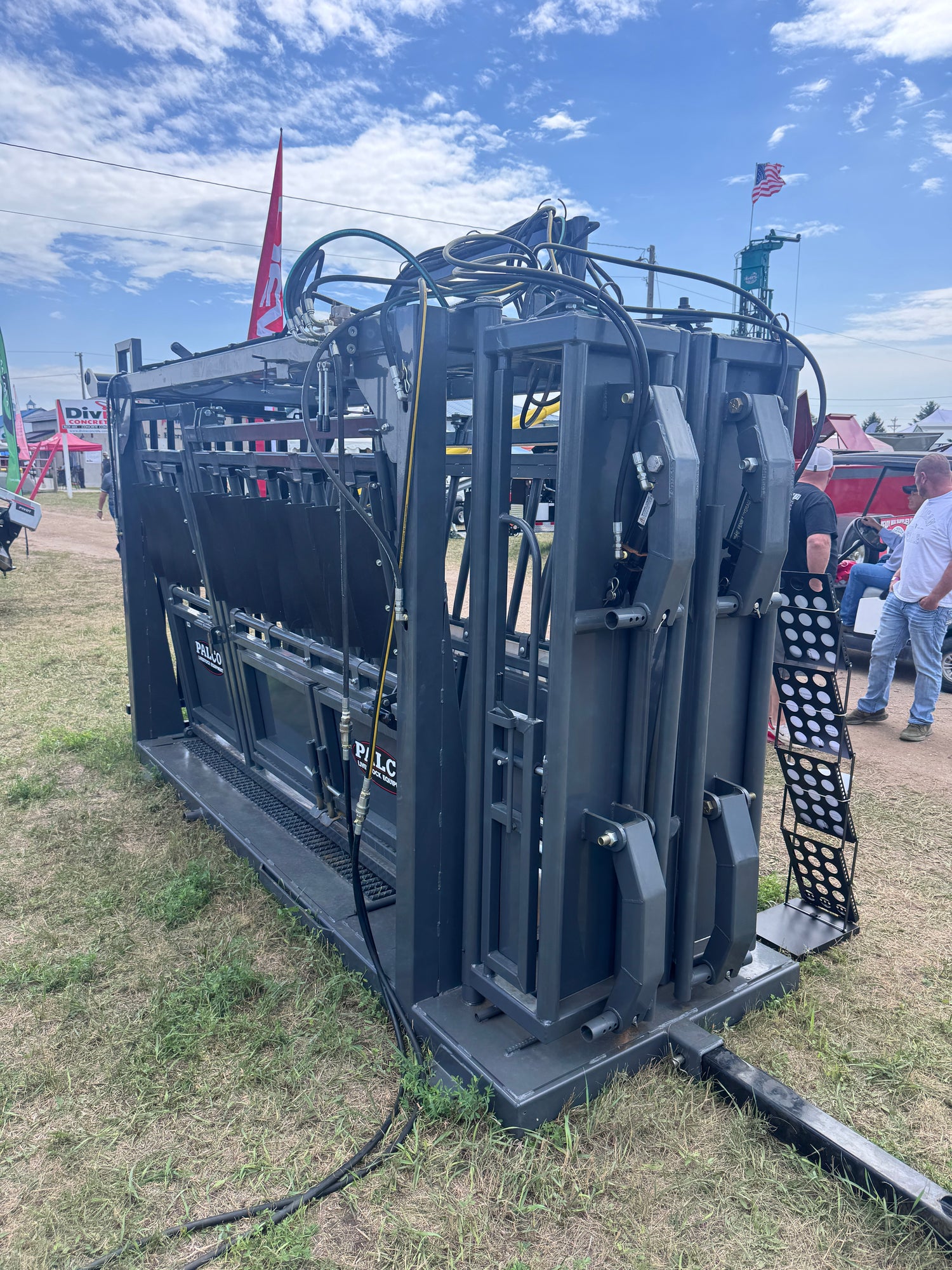Heavy Duty Palco Hydraulic Chute