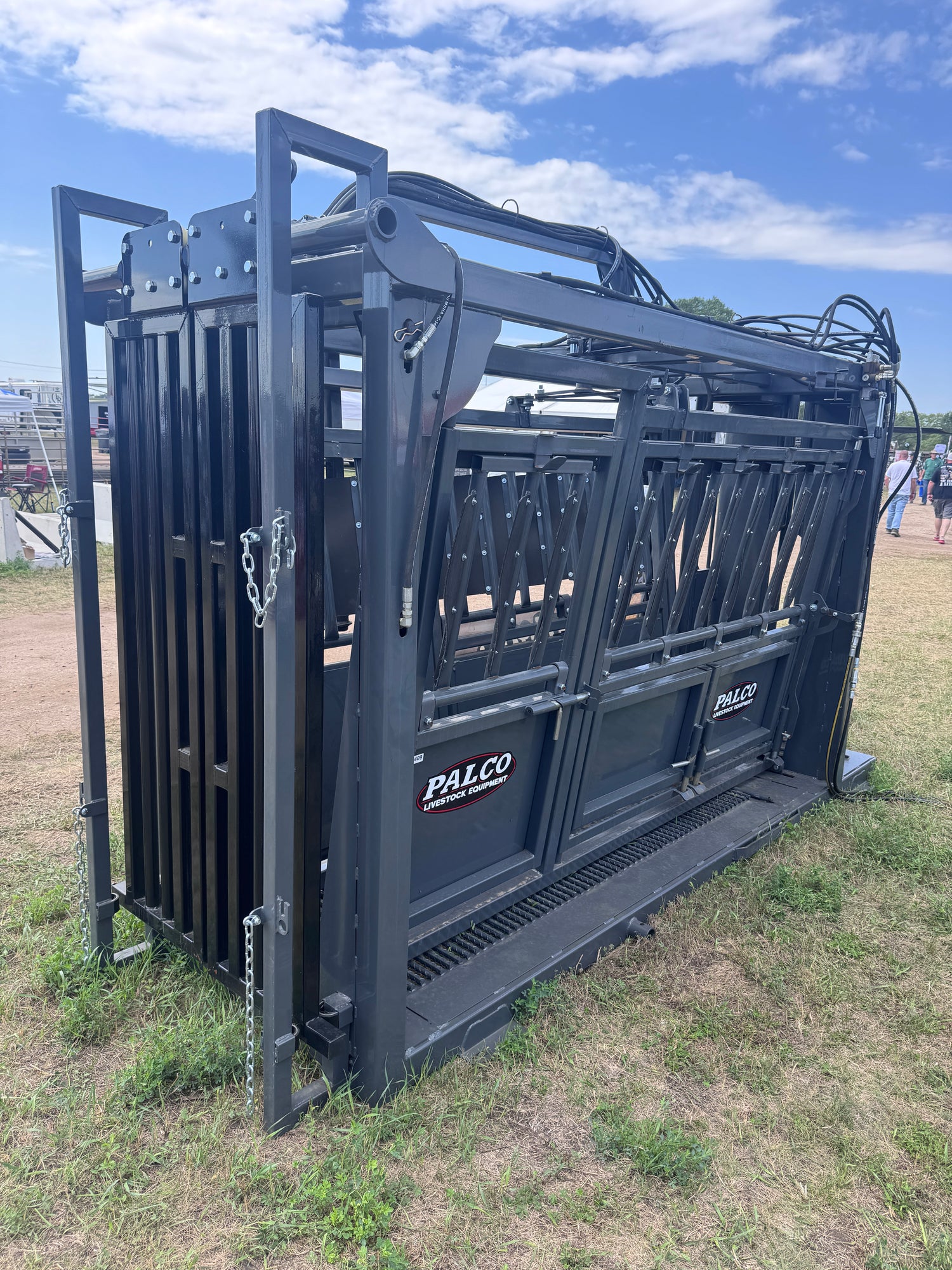 Heavy Duty Palco Hydraulic Chute